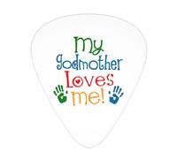 My Godmother Loves Me Guitar Picks Plectrums For Guitar Bass 12 Pack
