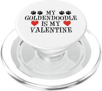 My Goldendoodle Is My Valentine Dog Owner PopSockets PopGrip for MagSafe