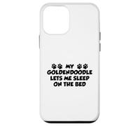 My Goldendoodle Lets Me Sleep On The Bed Dog Owner Case for iPhone 12 mini