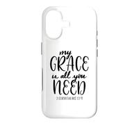 My Grace Is All You Need Christian Bible Verse Quote Case for iPhone 17