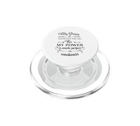My Grace Is Sufficient Bible Verse Christian Quote PopSockets PopGrip for MagSafe