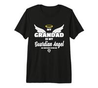 My Grandad is My Angel He Watches Over Me in Memory Premium T-Shirt