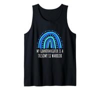 My Granddaughter Is A T18 Warrior Gift Tank Top