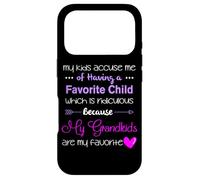 My Grandkids Are My Favorite Funny Grandma Case for iPhone 17 Pro