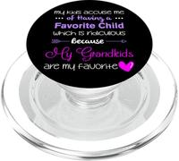 My Grandkids Are My Favorite Funny Grandma PopSockets PopGrip for MagSafe