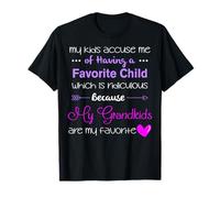 My Grandkids are My Favorite Funny Grandma T-Shirt