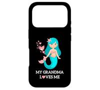 My Grandma Loves Me Cute Mermaid Sea Hearts Case for iPhone 17 Pro