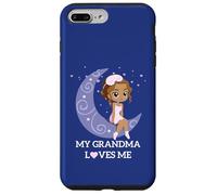 My Grandma Loves Me Cute Moon Sleepy Girl Graphic Case for iPhone 7 Plus/8 Plus