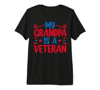 My Grandpa is a Veteran Premium T-Shirt