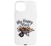 My Graphic Gardening Wheelbarrow Straw Hat Nature Case for iPhone 15 Plus