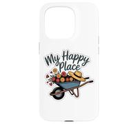 My Graphic Gardening Wheelbarrow Straw Hat Nature Case for iPhone 15 Pro