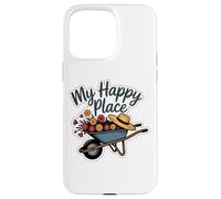 My Graphic Gardening Wheelbarrow Straw Hat Nature Case for iPhone 15 Pro Max