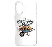 My Graphic Gardening Wheelbarrow Straw Hat Nature Case for iPhone 17