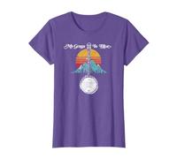 My Grass is Blue Retro Rocky Mountain Banjo Bluegrass T-Shirt