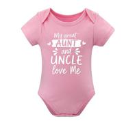 My Great Aunt And Uncle Love Me Baby Clothes Aunties Newborn Bodysuits Auntie Girl Outfits