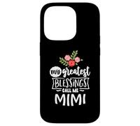 My Greatest Blessings Call Me Mimi for Grandma Life Case for iPhone 14 Pro