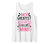 My Greatest Blessings Call Me Mimi Tank Top