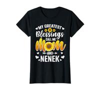 My Greatest Blessings Call Me Mom and Nenek Sunflower T-Shirt