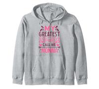 My Greatest Blessings Call Me Nonna Grandma Zip Hoodie