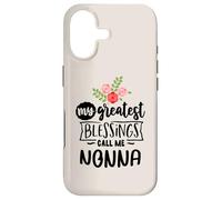 My Greatest Blessings Call Me Nonna Italian Grandma Women Case for iPhone 17