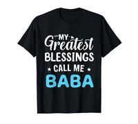 My Greatest Blessings Calls Me Baba Happy Father's Day T-Shirt