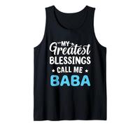 My Greatest Blessings Calls Me Baba Happy Father's Day Tank Top