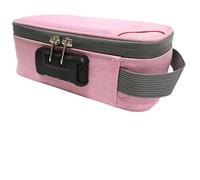 My Green Thumbs Pink Smell Proof Bag with Combination Lock - Travel Essentials Organizer, File Container, Lockable Box for Private Stash, Gift for Storage and Organization