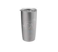 My Greyhound is My Soulmate Pet Lover Greyhound Racing Stainless Steel Insulated Tumbler