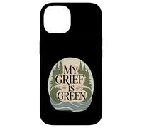 My Grief Is Green Environmentalist Climate Anxiety Case for iPhone 14