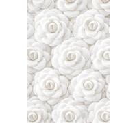 My Grief Journal - A Notebook for Writing Thoughts, Memories and Emotions: Guided Prompts for Reflection and Healing - With Memory Pages, Letter ... Gift for Someone Grieving. White Camellias.