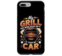My Grill Has More Miles On It Than My Car BBQ Pitmaster Case for iPhone 7 Plus/8 Plus