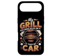 My Grill Has More Miles On It Than My Car BBQ Pitmaster Case for iPhone Air