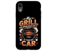 My Grill Has More Miles On It Than My Car BBQ Pitmaster Case for iPhone XR