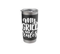 My Grill My Rules | BBQ Stainless Steel Insulated Tumbler