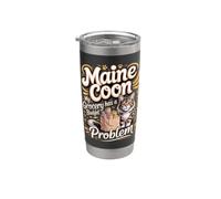 My Grocery Budget Has a Maine Coon Problem Cat Lover Stainless Steel Insulated Tumbler