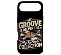 My Groove Is Deeper Than My Record Collection Vinyl Lover Case for iPhone Air