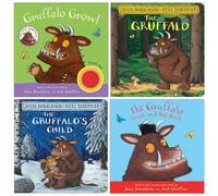 My Gruffalo 4 Books Collection Set by Julia Donaldson & Axel Scheffler (Gruffalo Growl, The Gruffalo, The Gruffalo's Child, The Gruffalo Touch and Feel Book)