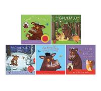 My Gruffalo 5 Books Collection Set by Julia Donaldson & Axel Scheffler (Gruffalo Growl, The Gruffalo, The Gruffalo's Child, The Gruffalo Touch and Feel Book & It's the Gruffalo Finger Puppet Book)