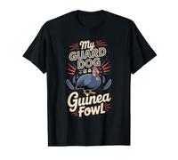 My Guard Dog is a Guinea Fowl Poultry Flock Value Graphic T-Shirt