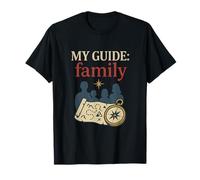 My Guide Family Star Compass Adventure Design T-Shirt