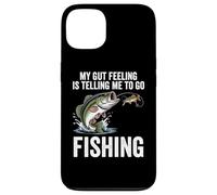 My Gut Feeling Is Telling Me To Go Fishing Funny Fisherman Case for iPhone 13
