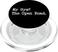 My Gym The Open Road Funny Motorcycling Quote PopSockets PopGrip for MagSafe