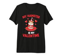 My Hamster is My Valentine Premium T-Shirt