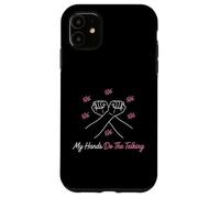 My Hands Do The Talking Non Verbal Awareness Sign Case for iPhone 11