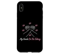 My Hands Do The Talking Non Verbal Awareness Sign Case for iPhone XS Max