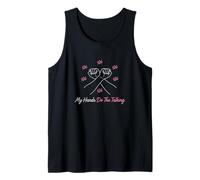 My Hands Do The Talking Non Verbal Awareness Sign Tank Top
