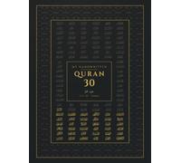 My Handwritten Quran: Juz 30 · 'Amma: Juz 'Amma - Surah An-Naba to Surah An-Nas - Trace, Memorise & Write the Quran by Hand, with Word-for-Word ... Memorisation Checklists & Revision Tracker