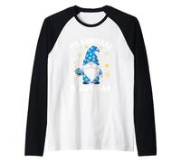 My Hanukkah Pajamakah Gnome Festive Raglan Baseball Tee