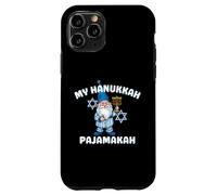 My Hanukkah Pajamakah Gnome Menorah Star of David Fun Case for iPhone 11 Pro