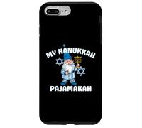 My Hanukkah Pajamakah Gnome Menorah Star of David Fun Case for iPhone 7 Plus/8 Plus